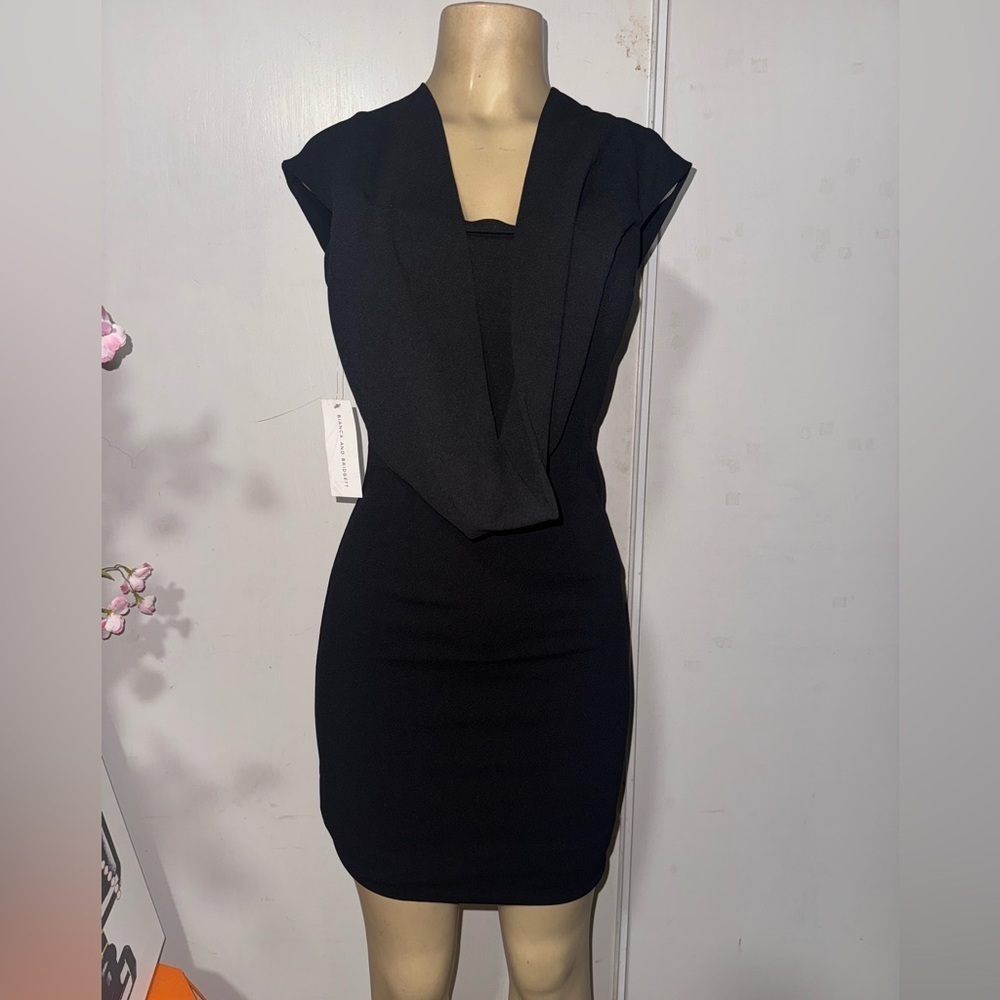 Elegant Black Mini Dress